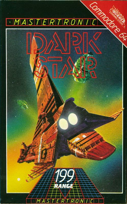 Dark Star box art for Commodore 64